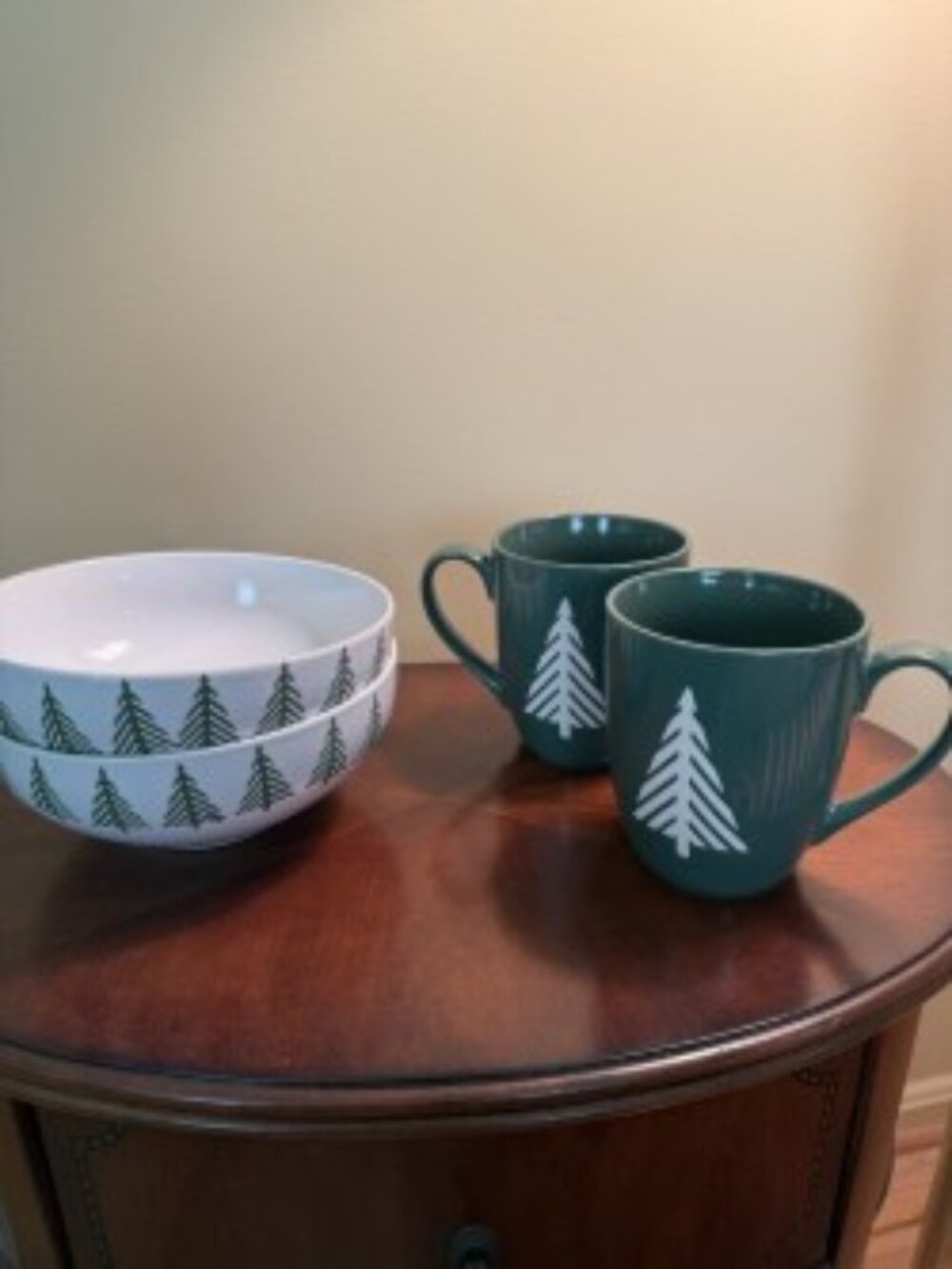 Crate & Barrel Winter Bowls & Mugs